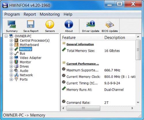 hwinfo64 интерфейс - Hwinfo программа для проверки состояния устройств в Windows