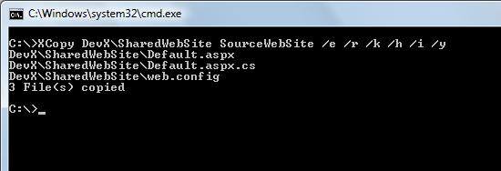 Xcopy - Несколько бесплатных утилит Windows для резервного копирования файлов