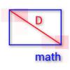 Диагональ прямоугольника калькулятор онлайн